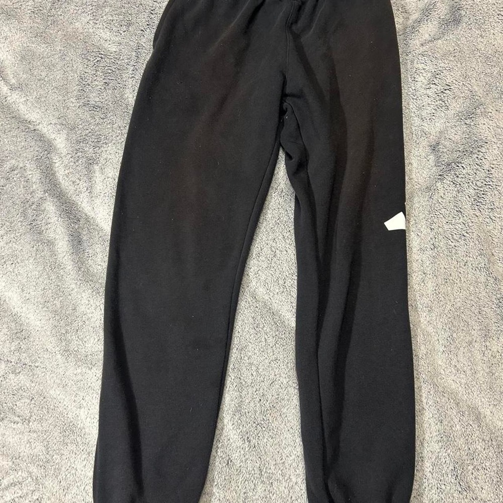 Adidas Women's Black Fleece Jogger Sweatpants Size Large